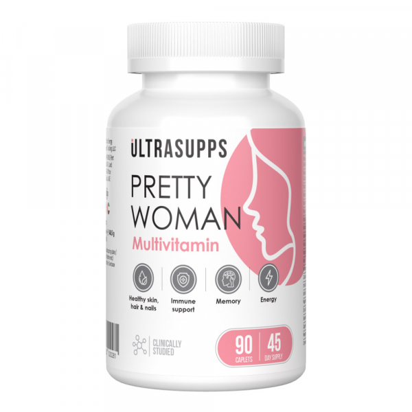 UltraSupps Pretty Women Multivitamin, 90 таб