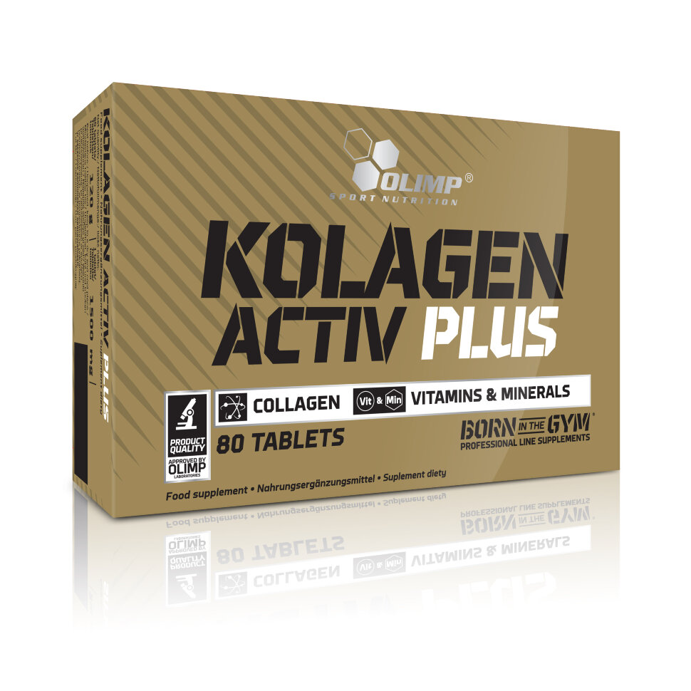 картинка Olimp Kolagen Activ Plus, 80 таб от интернет-магазин спортивного питания ВИТАМИНПРО.РФ