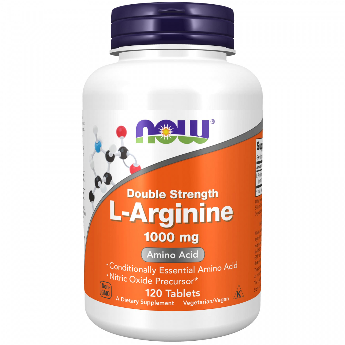 картинка NOW L-Arginine 1000 мг, 120 таб от интернет-магазин спортивного питания ВИТАМИНПРО.РФ