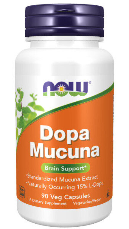 картинка NOW Dopa Mucuna, 90 капс от интернет-магазин спортивного питания ВИТАМИНПРО.РФ