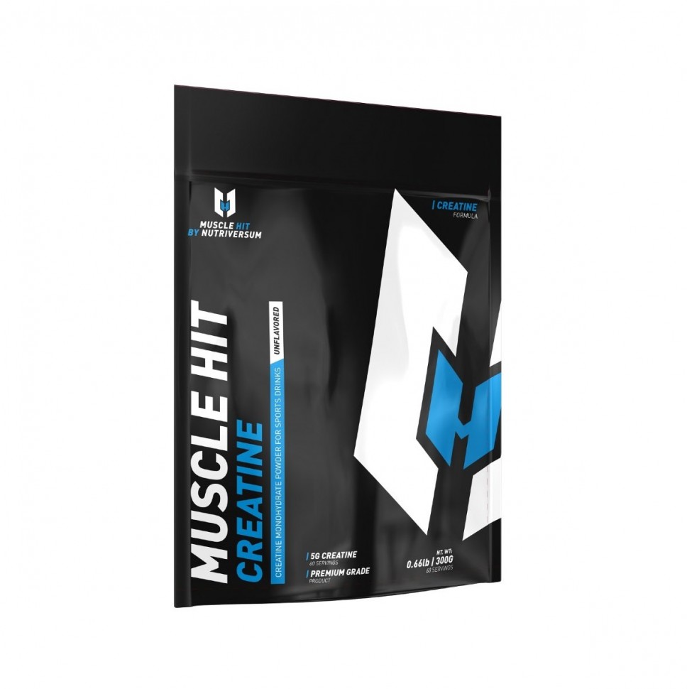 картинка Muscle Hit Creatine Monohydrate, 300 г от интернет-магазин спортивного питания ВИТАМИНПРО.РФ