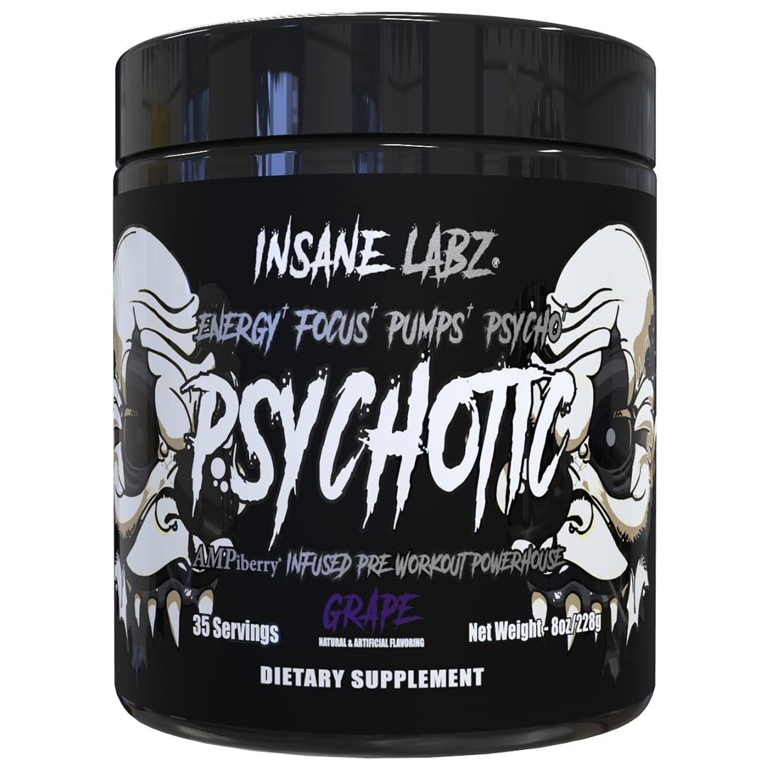 картинка Insane Labz Psychotic Black, 220 г от интернет-магазин спортивного питания ВИТАМИНПРО.РФ