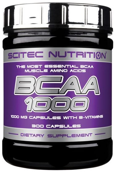 картинка Scitec Nutrition BCAA 1000, 300 капс от интернет-магазин спортивного питания ВИТАМИНПРО.РФ