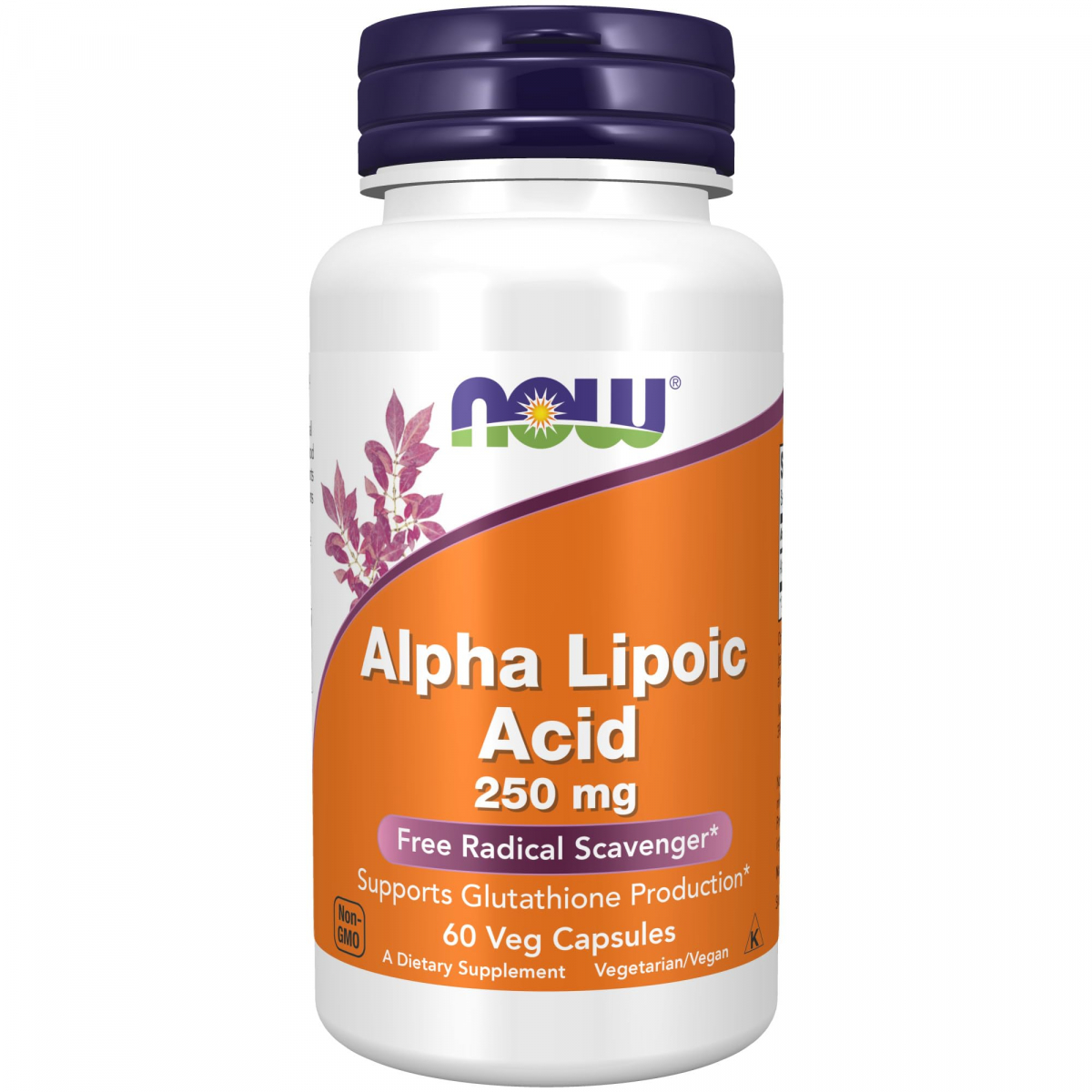 картинка NOW Alpha Lipoic Acid 250 мг, 60 капс от интернет-магазин спортивного питания ВИТАМИНПРО.РФ