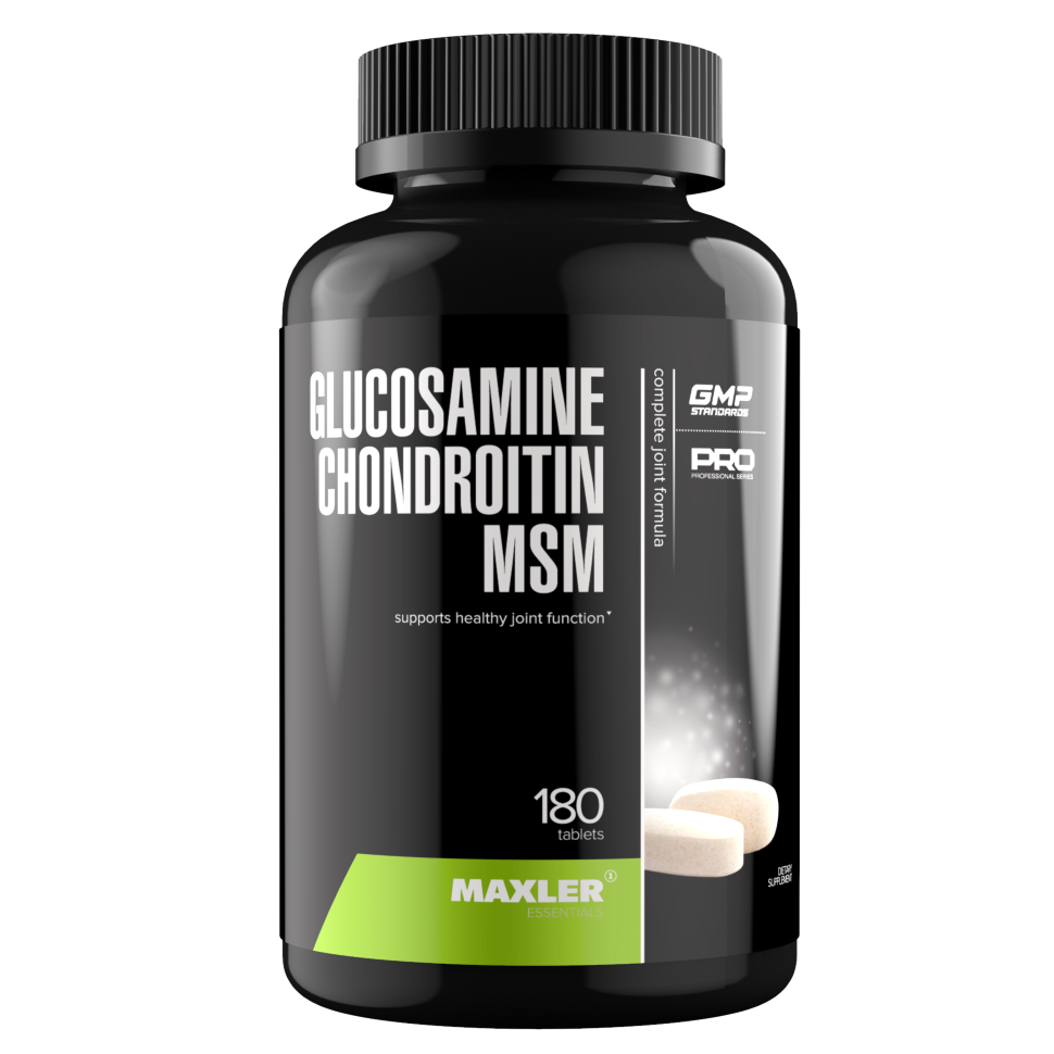 картинка Maxler Glucosamine Chondroitin MSM, 180 таб от интернет-магазин спортивного питания ВИТАМИНПРО.РФ