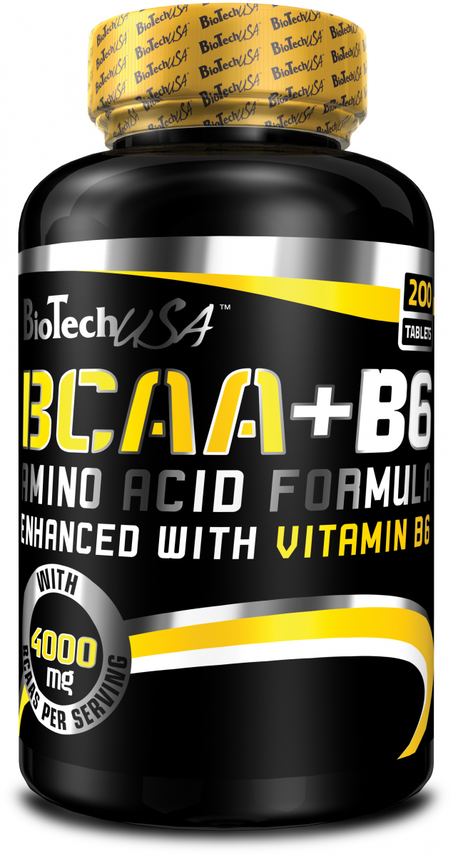 картинка BioTechUSA BCAA + B-6, 200 таб от интернет-магазин спортивного питания ВИТАМИНПРО.РФ
