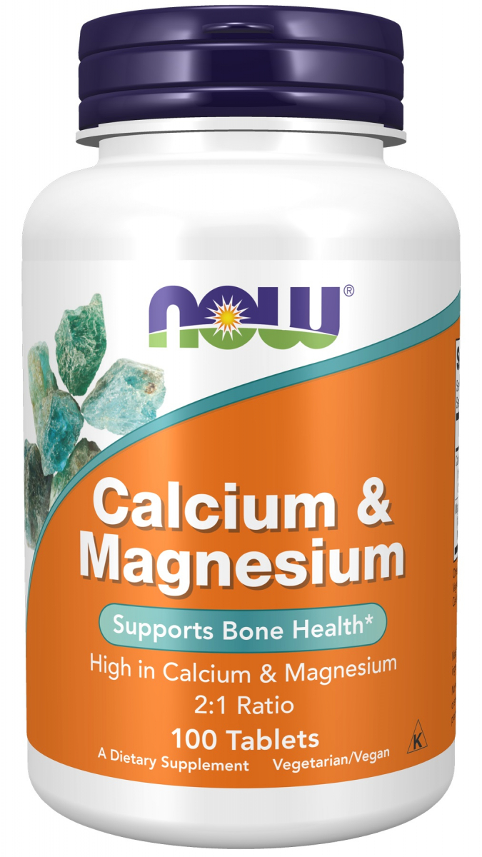 картинка NOW Calcium & Magnesium, 250 таб от интернет-магазин спортивного питания ВИТАМИНПРО.РФ