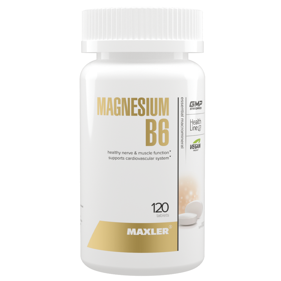 картинка Maxler Magnesium B6, 60 таб от интернет-магазин спортивного питания ВИТАМИНПРО.РФ