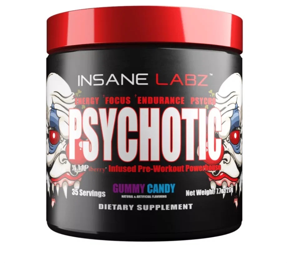 картинка Insane Labz Psychotic, 247 г от интернет-магазин спортивного питания ВИТАМИНПРО.РФ