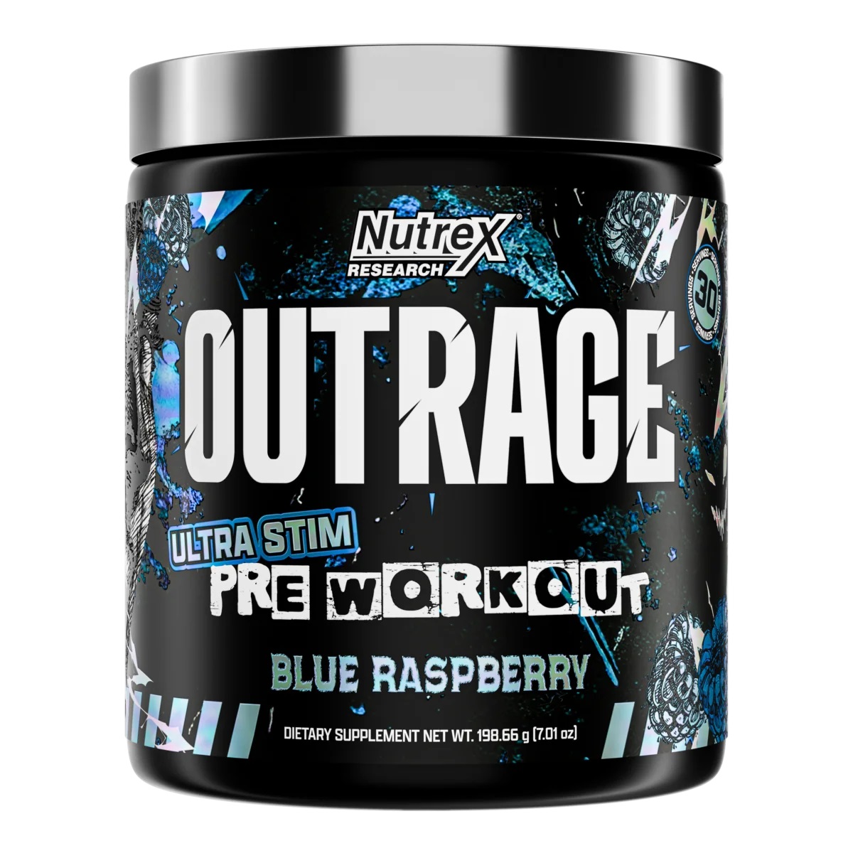 картинка Nutrex Outrage, 209 г от интернет-магазин спортивного питания ВИТАМИНПРО.РФ