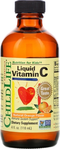 картинка Childer Life Liquid Vitamin C, 118 мл от интернет-магазин спортивного питания ВИТАМИНПРО.РФ