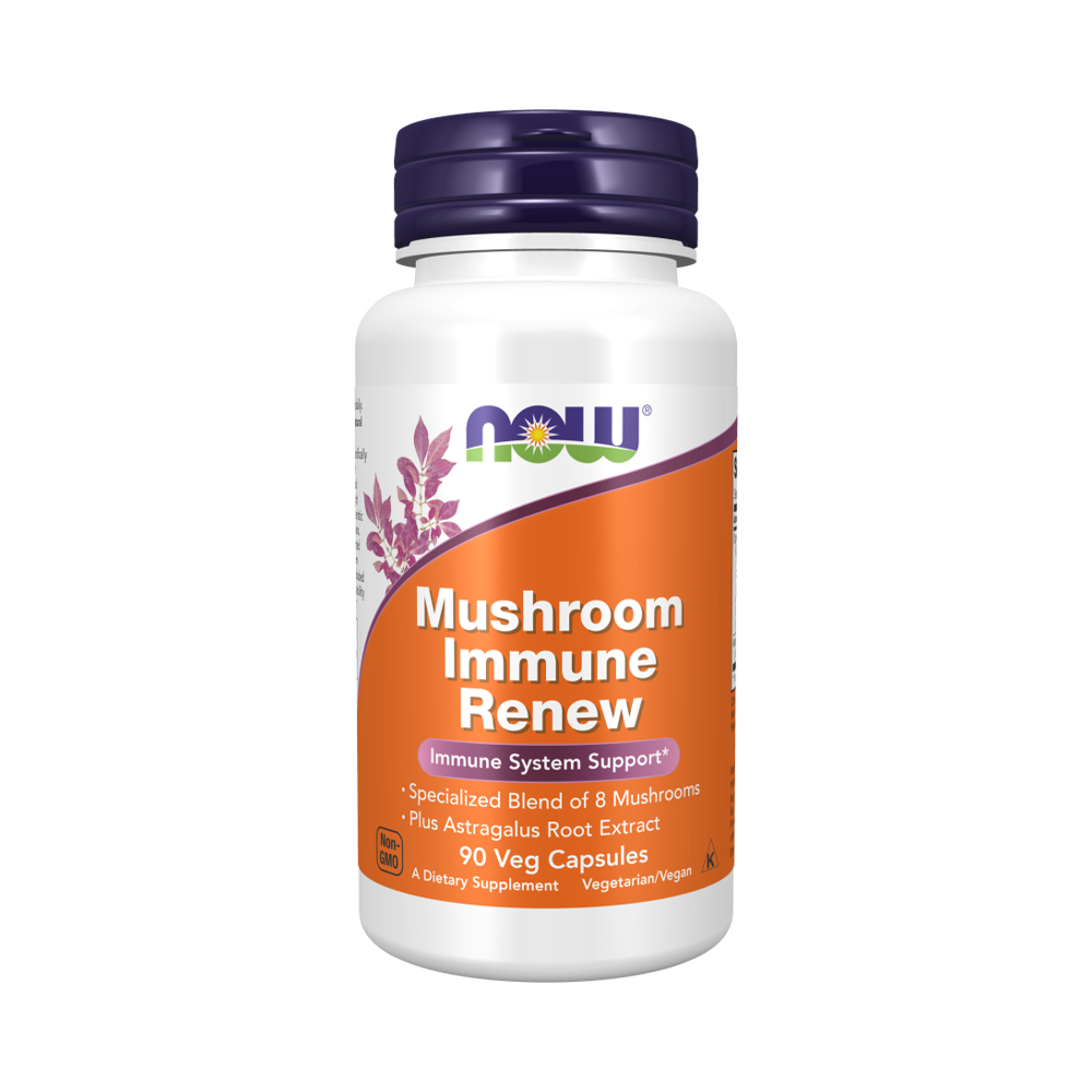 картинка NOW Mushroom Immune Renew, 90 капс от интернет-магазин спортивного питания ВИТАМИНПРО.РФ