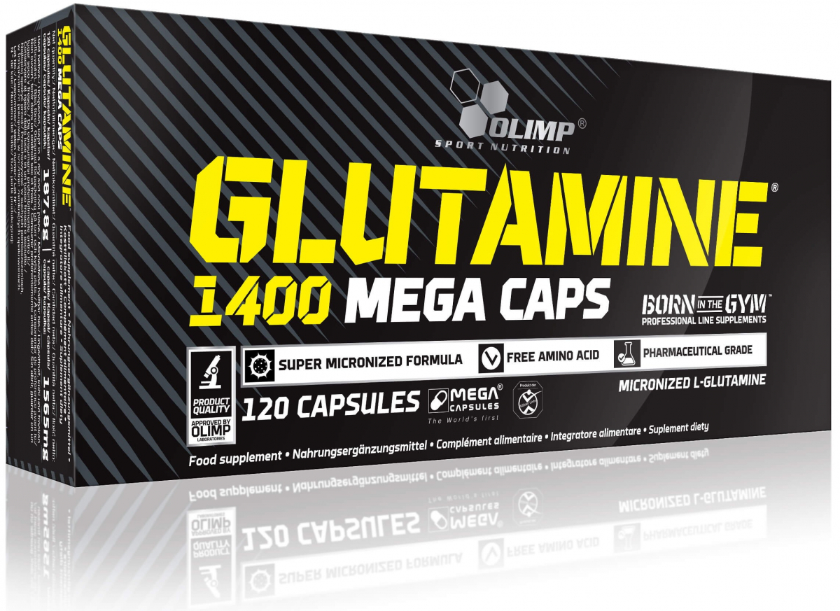 картинка Olimp L-Glutamine 1400, 120 капс от интернет-магазин спортивного питания ВИТАМИНПРО.РФ