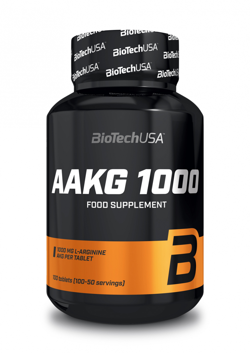 картинка BioTechUSA AAKG 1000, 100 таб от интернет-магазин спортивного питания ВИТАМИНПРО.РФ