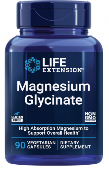 Life Extension Magnesium Glycinate 1000 мг, 90 капс