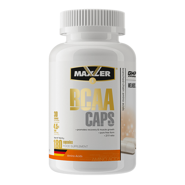 картинка Maxler BCAA Caps, 180 капс от интернет-магазин спортивного питания ВИТАМИНПРО.РФ