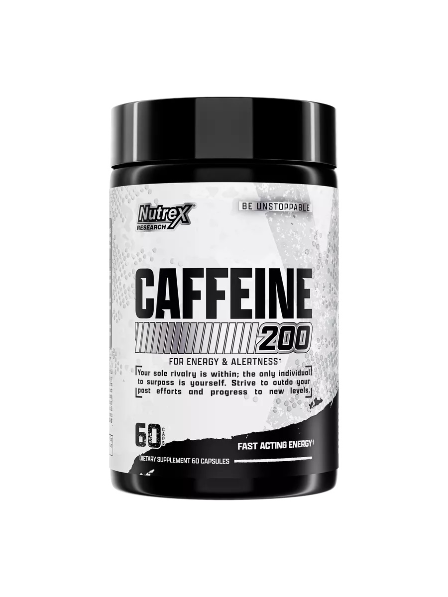 картинка Nutrex Caffeine 200 мг, 60 капс от интернет-магазин спортивного питания ВИТАМИНПРО.РФ