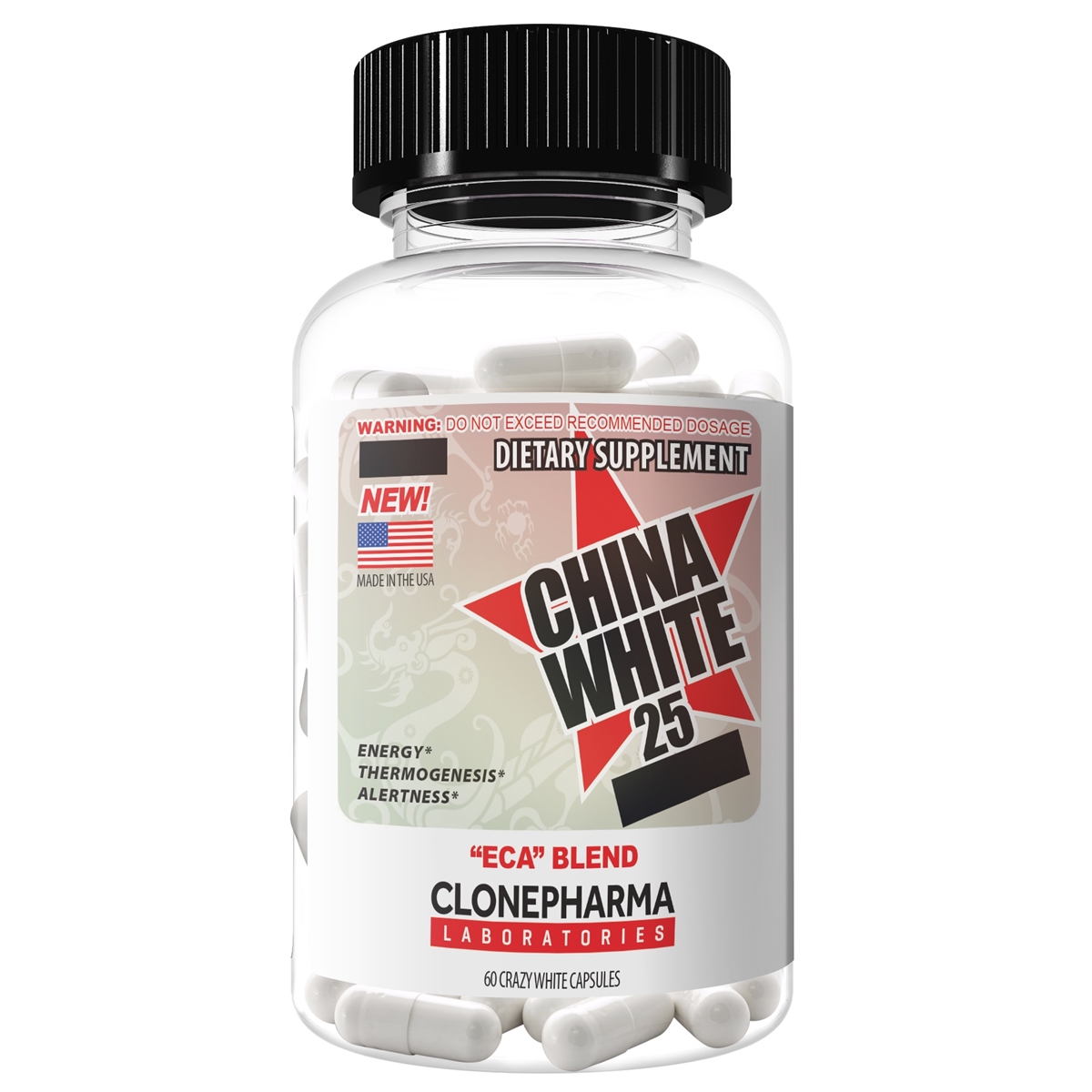 картинка Cloma Pharma China White, 100 капс от интернет-магазин спортивного питания ВИТАМИНПРО.РФ