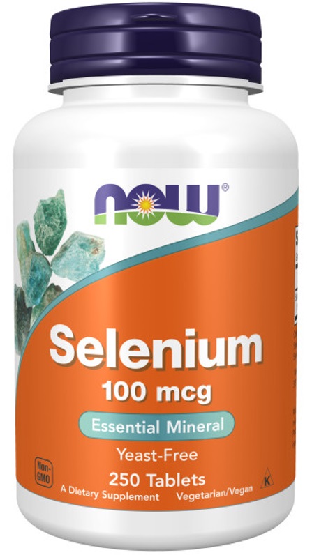 картинка NOW Selenium 100 мкг, 250 таб от интернет-магазин спортивного питания ВИТАМИНПРО.РФ