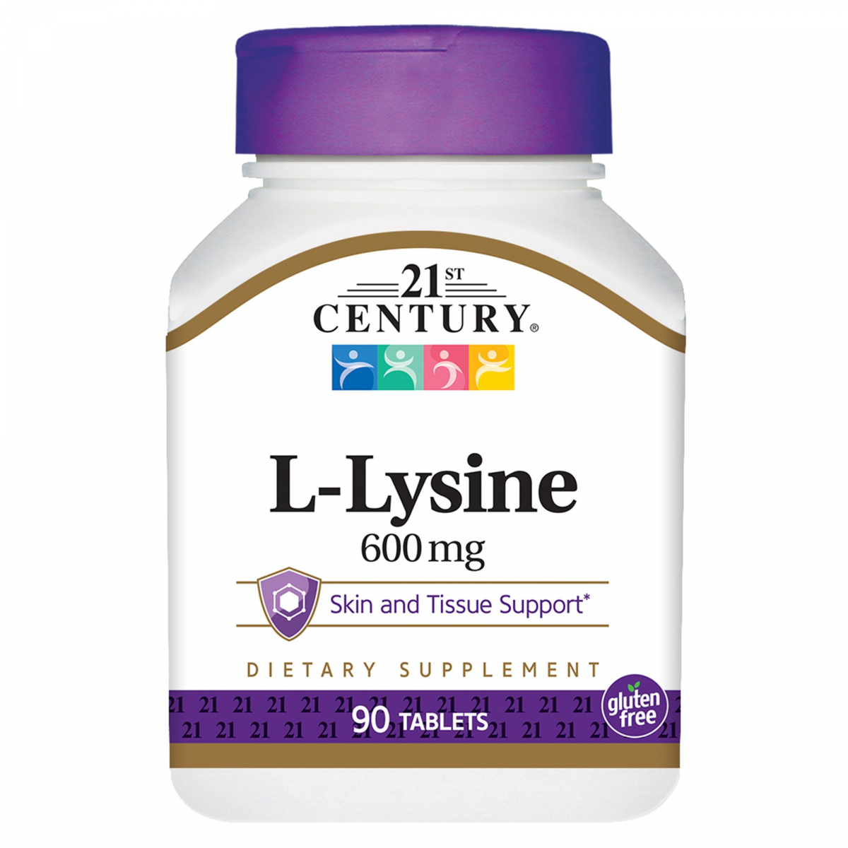 картинка 21st Century L-Lysine, 90 таб от интернет-магазин спортивного питания ВИТАМИНПРО.РФ