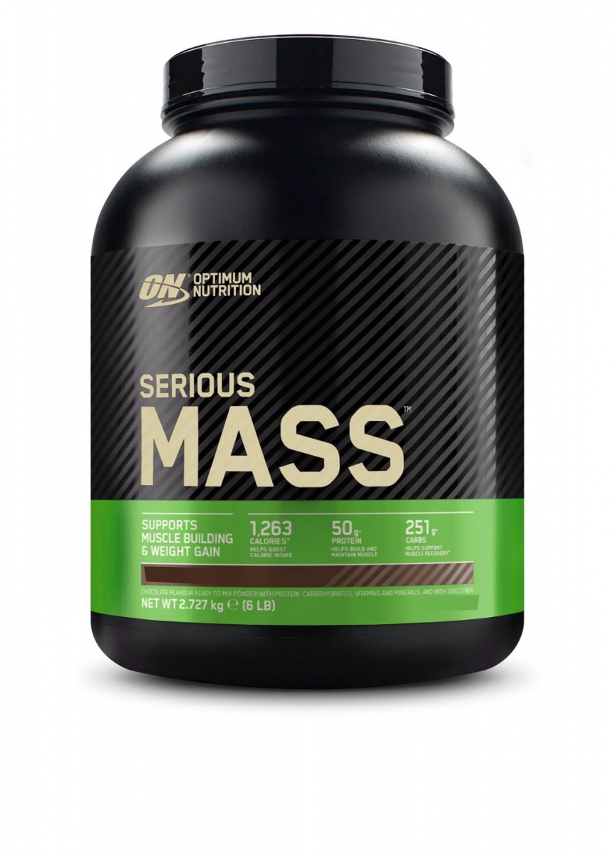 картинка Optimum Nutrition Serious Mass, 2727 г от интернет-магазин спортивного питания ВИТАМИНПРО.РФ