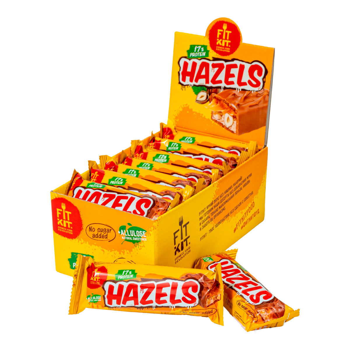 картинка Fit Kit Hazels, 45 г от интернет-магазин спортивного питания ВИТАМИНПРО.РФ