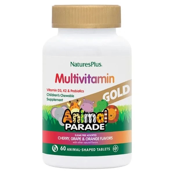Nature’s Plus Animal Parade Gold, 60 жев. таб