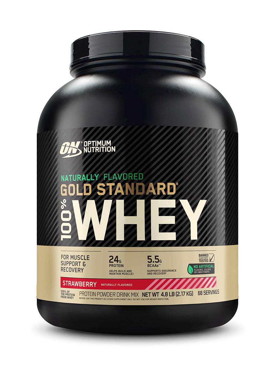 картинка Optimum Nutrition 100% Whey Gold Standard Natural, 2270 г от интернет-магазин спортивного питания ВИТАМИНПРО.РФ