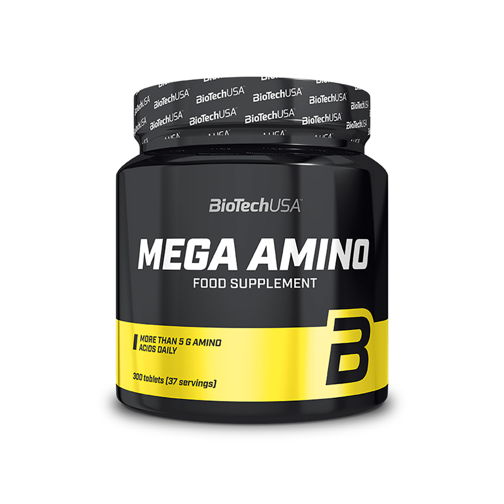 картинка BioTechUSA Mega Amino 3200, 300 таб от интернет-магазин спортивного питания ВИТАМИНПРО.РФ
