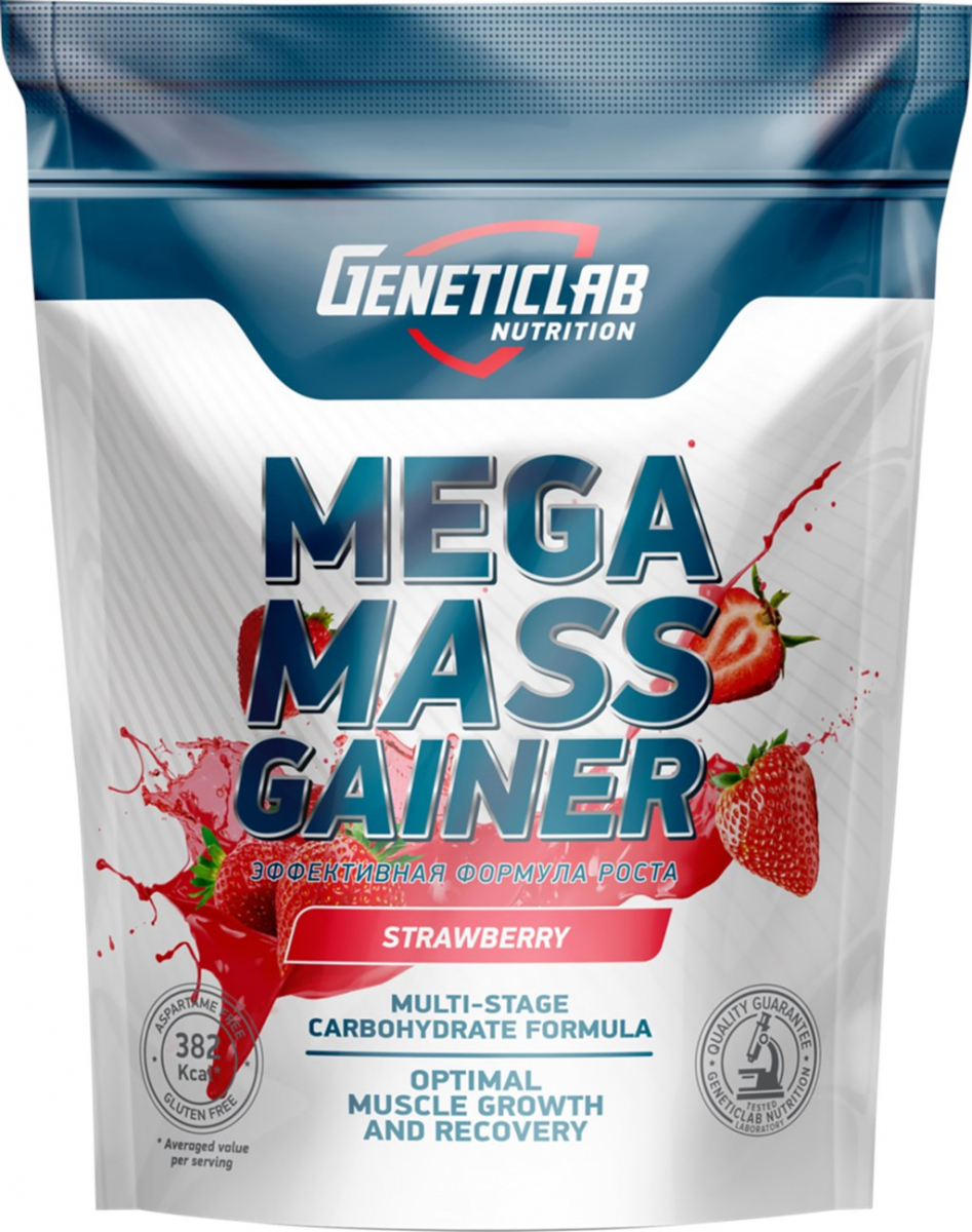 картинка GeneticLab Mass Gainer, 1000 г от интернет-магазин спортивного питания ВИТАМИНПРО.РФ