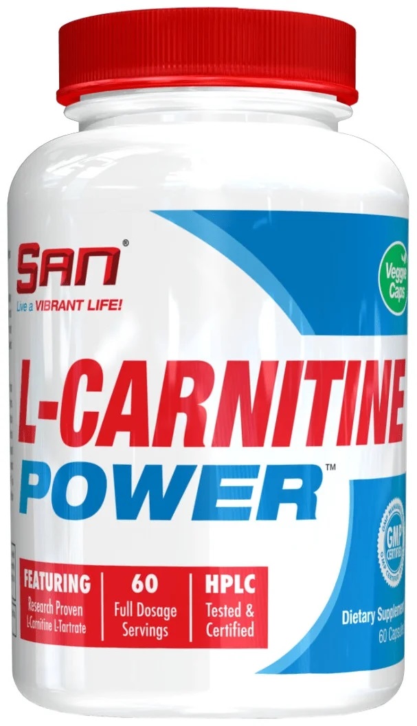 картинка SAN L-Carnitine, 60 капс от интернет-магазин спортивного питания ВИТАМИНПРО.РФ