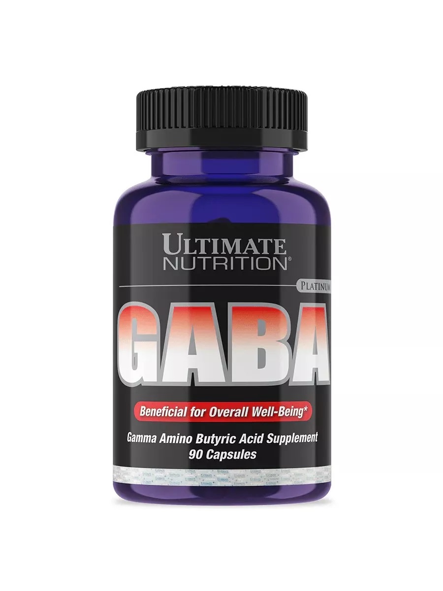 картинка Ultimate Nutrition GABA 750 мг, 90 капс от интернет-магазин спортивного питания ВИТАМИНПРО.РФ