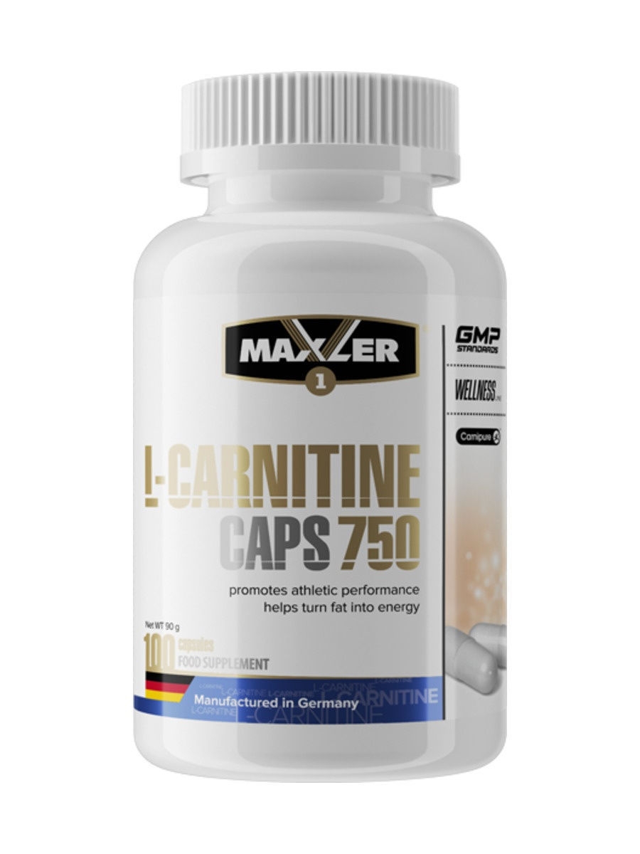 картинка Maxler L-Carnitine 750, 100 капс от интернет-магазин спортивного питания ВИТАМИНПРО.РФ