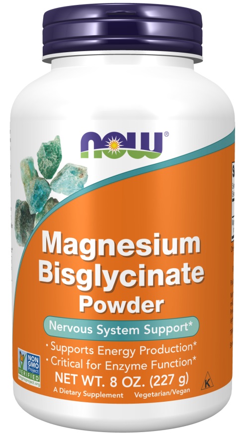 картинка NOW Magnesium Bisglycinate, 227 г от интернет-магазин спортивного питания ВИТАМИНПРО.РФ