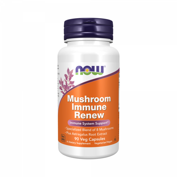 NOW Mushroom Immune Renew, 90 капс