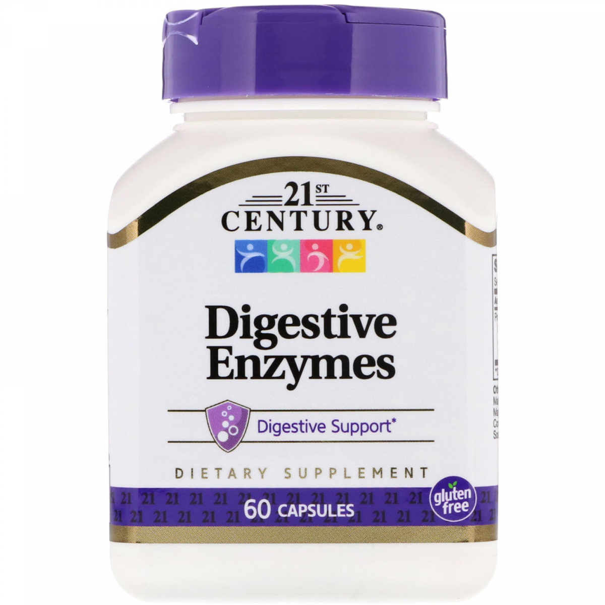 картинка 21st Century Digestive Enzymes, 60 капс от интернет-магазин спортивного питания ВИТАМИНПРО.РФ