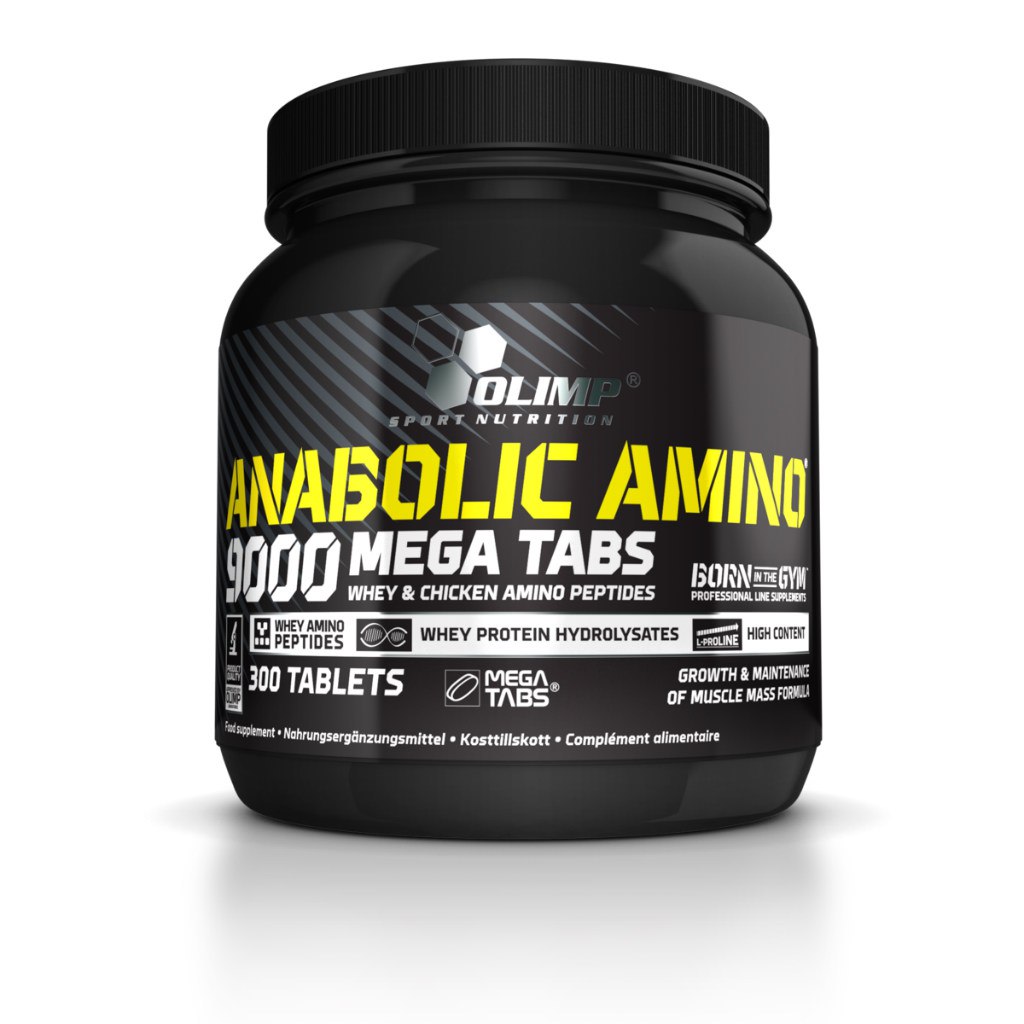 картинка Olimp Anabolic Amino 9000, 300 таб от интернет-магазин спортивного питания ВИТАМИНПРО.РФ
