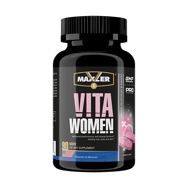 картинка Maxler VitaWomen, 90 таб от интернет-магазин спортивного питания ВИТАМИНПРО.РФ
