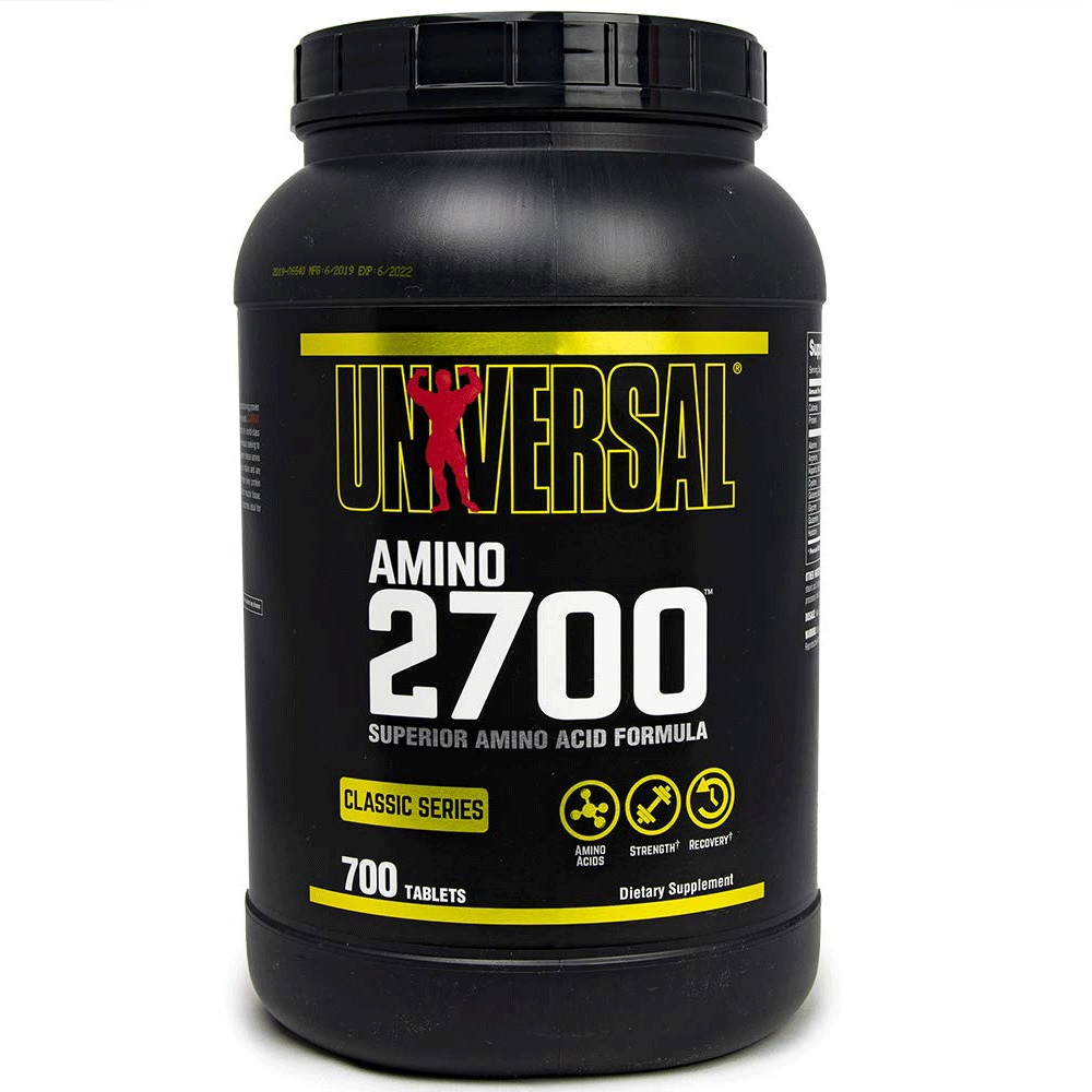 картинка Universal Nutrition Amino 2700, 700 таб от интернет-магазин спортивного питания ВИТАМИНПРО.РФ