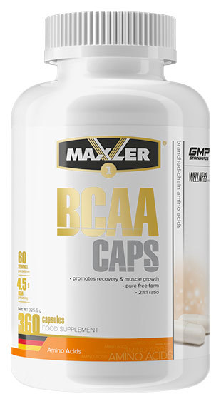 картинка Maxler BCAA Caps, 360 капс от интернет-магазин спортивного питания ВИТАМИНПРО.РФ