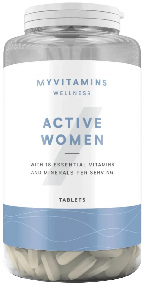 картинка MyProtein Multi Vitamin Active Woman, 120 таб от интернет-магазин спортивного питания ВИТАМИНПРО.РФ