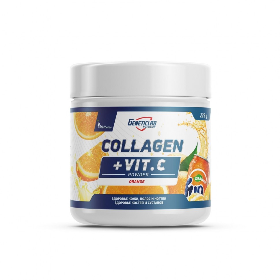картинка GeneticLab Collagen Plus, 225 г от интернет-магазин спортивного питания ВИТАМИНПРО.РФ