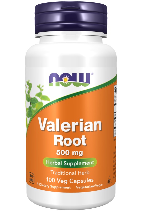 картинка NOW Valerian Root 500 мг, 100 капс от интернет-магазин спортивного питания ВИТАМИНПРО.РФ