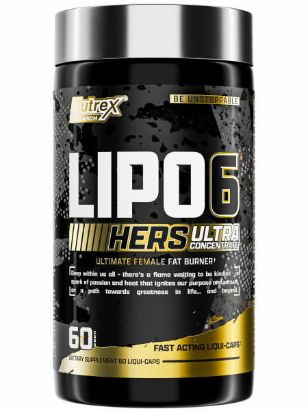 Nutrex Lipo 6 Black Hers Ultra Concentrate, 60 капс