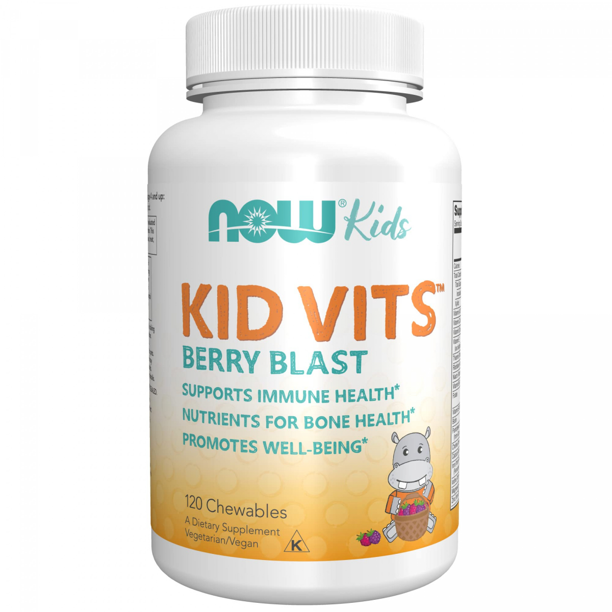 картинка NOW Kid Vits, 120 таб (Апельсин) от интернет-магазин спортивного питания ВИТАМИНПРО.РФ