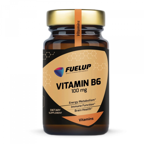 Fuel Up Vitamin B6 100 мг, 100 таб