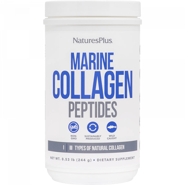 Nature's Plus Marine Collagen Powder, 244 г