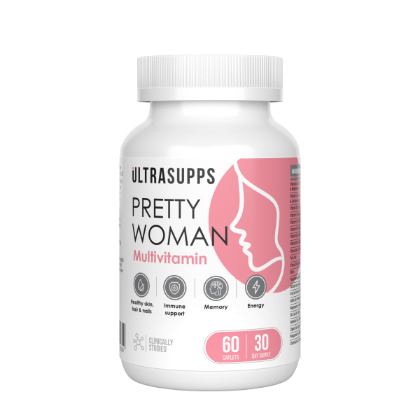 UltraSupps Pretty Women Multivitamin, 60 таб