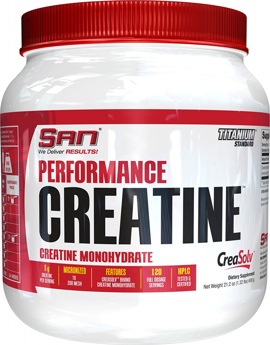 картинка SAN Performance Creatine, 600 г от интернет-магазин спортивного питания ВИТАМИНПРО.РФ