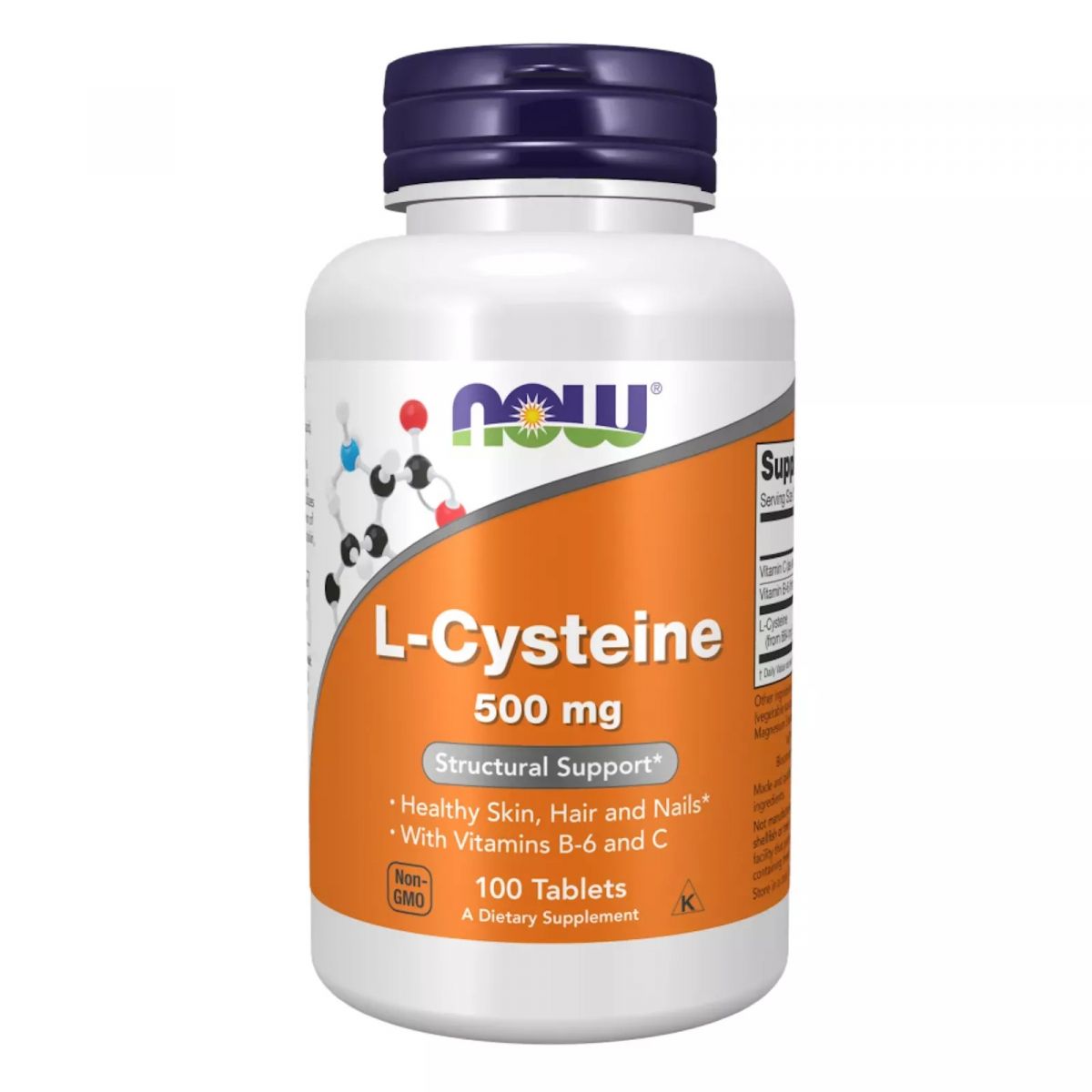 картинка NOW L-Cysteine 500 мг, 100 таб от интернет-магазин спортивного питания ВИТАМИНПРО.РФ
